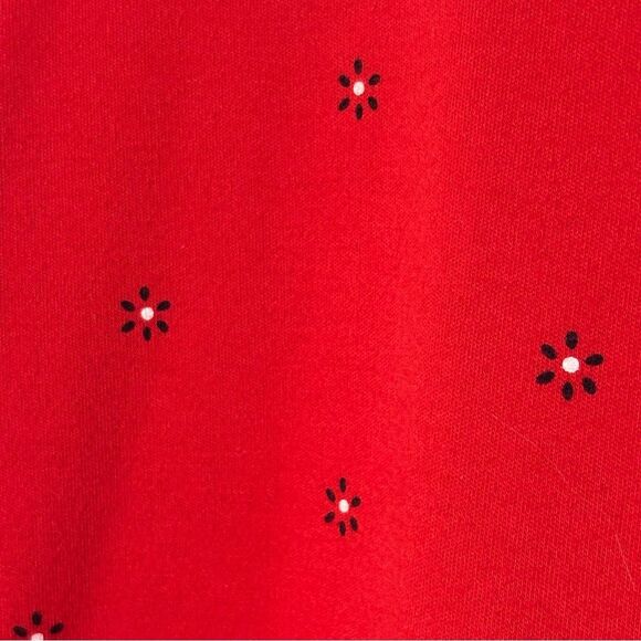 Coldwater Creek Vibrant Red 3/4 Sleeve Thick Maxi Dress Women’s 1X - Picture 9 of 12